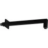 Bras De Douche Carré Paffoni Level 40 Cm En Laiton Noir Mat -PAFFONI Soldes 50947157 1