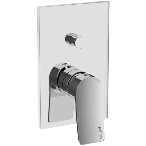 Mitigeur De Douche à Encastrer à Deux Sorties Avec Inverseur Pneumatique Modèle Tilt Paffoni Chrome 3 Mitigeur De Douche à Encastrer à Deux Sorties Avec Inverseur Pneumatique Modèle Tilt Paffoni Chrome