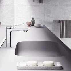 Ensemble De Mitigeurs Lavabo, Bidet Et Douche Avec Inverseur En Laiton Modèle Tilt Paffoni Chrome -PAFFONI Soldes 50947187 3