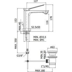 Ensemble De Mitigeurs, Lavabo, Bidet Et Baignoire Avec Douchette En Laiton Modèle Tilt Paffoni Chromé 11 Ensemble De Mitigeurs, Lavabo, Bidet Et Baignoire Avec Douchette En Laiton Modèle Tilt Paffoni Chromé -PAFFONI Soldes 50947190 5