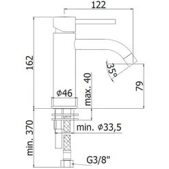 Mitigeur De Lavabo Paffoni Modèle Light Exclusive Edition Finition Honey Gold -PAFFONI Soldes 51535776 3