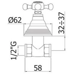 Paire De Robinets De Douche Encastrés Paffoni Belinda En Laiton Chromé 7 Paire De Robinets De Douche Encastrés Paffoni Belinda En Laiton Chromé -PAFFONI Soldes 51535780 3