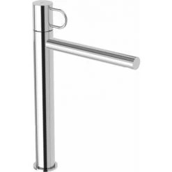 Mitigeur Hauteur 347 Mm Pour Vasque Lavabo Avec Bec Long Paffoni Joker JK081CR-JK081NO | Chromé - Sans Vidage - Chromé