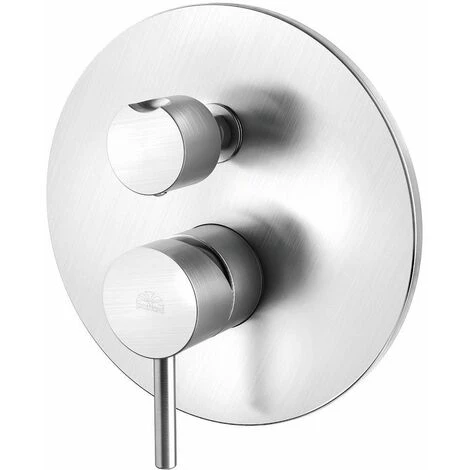 Mitigeur De Douche à Encastrer à Deux Sorties Avec Inverseur Rotatif Paffoni LIGHT LIG018 | Chromé - 2 Sorties - Chromé 4 Mitigeur De Douche à Encastrer à Deux Sorties Avec Inverseur Rotatif Paffoni LIGHT LIG018 | Chromé - 2 Sorties - Chromé – Image 2