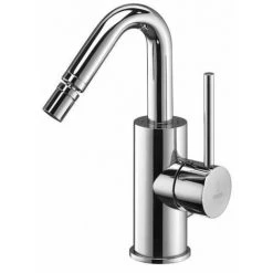 Mélangeur Bidet Avec Bec Réglable Paffoni LIGHT LIG938CR | Chromé - Sans Vidage - Chromé