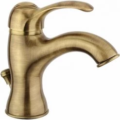 Mélangeur De Lavabo Avec Vidage 1"1/4 Paffoni Flavia FA075 | Bronze - FLAVIA - Bronze
