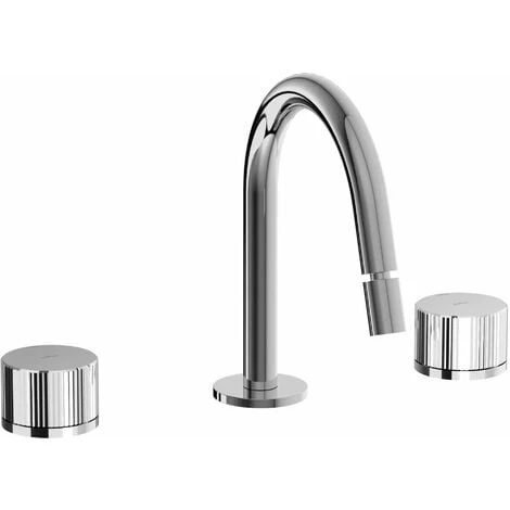 Mélangeur Bidet 3 Trous Sans Vidage Avec Bec Orientable Paffoni Jo JO119CR-JO119NO | Chromé - Sans Vidage - Chromé 3 Mélangeur Bidet 3 Trous Sans Vidage Avec Bec Orientable Paffoni Jo JO119CR-JO119NO | Chromé - Sans Vidage - Chromé