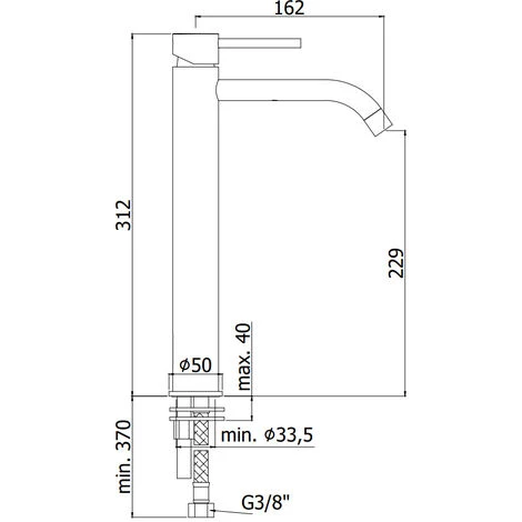 Mitigeur Lavabo Haut Paffoni Modèle Light Exclusive Edition Finition Honey Gold 4 Mitigeur Lavabo Haut Paffoni Modèle Light Exclusive Edition Finition Honey Gold – Image 2