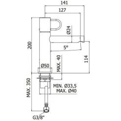 Mitigeur Lavabo Avec Vidage Clic-clac Paffoni Jocker Chrome -PAFFONI Soldes 71637763 3