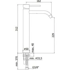 Mitigeur De Lavabo Haut Paffoni En Laiton Finition Steel Looking Effet Acier. Édition Exclusive Légère -PAFFONI Soldes 71701008 4